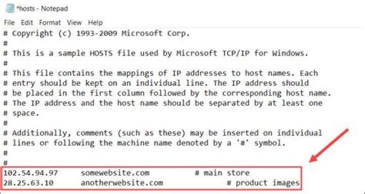 How do I access my etc host file?