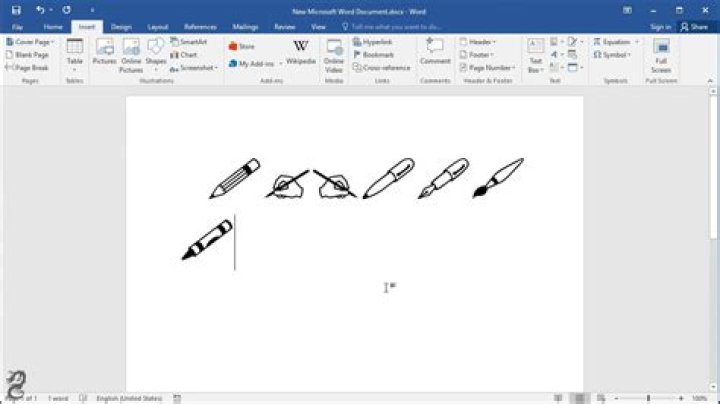 How do I activate the Pen in Word?