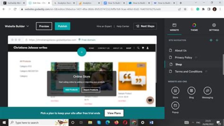 How do I add a Facebook preview thumbnail to my website?