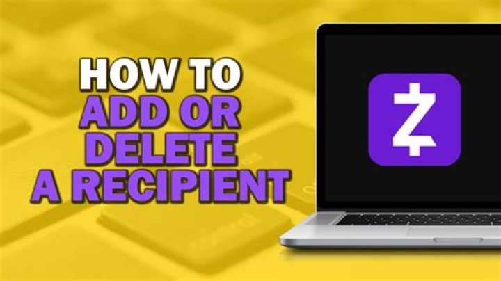 How do I add a recipient to Zelle?