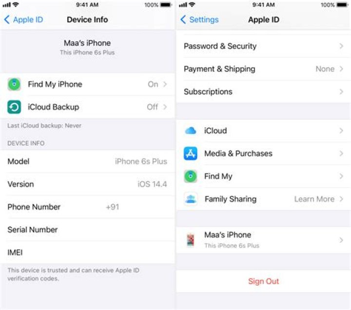 How do I add and remove trusted devices from my Apple ID?