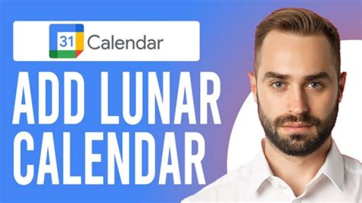 How do I add Chinese lunar calendar to Google Calendar?