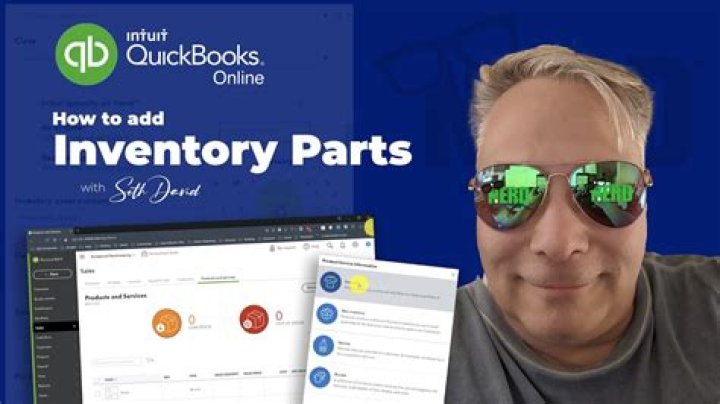How do I add inventory parts in QuickBooks?
