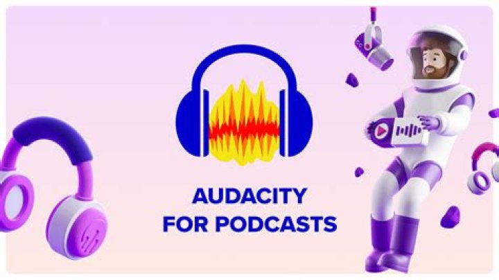 How do I add music to a podcast using Audacity?