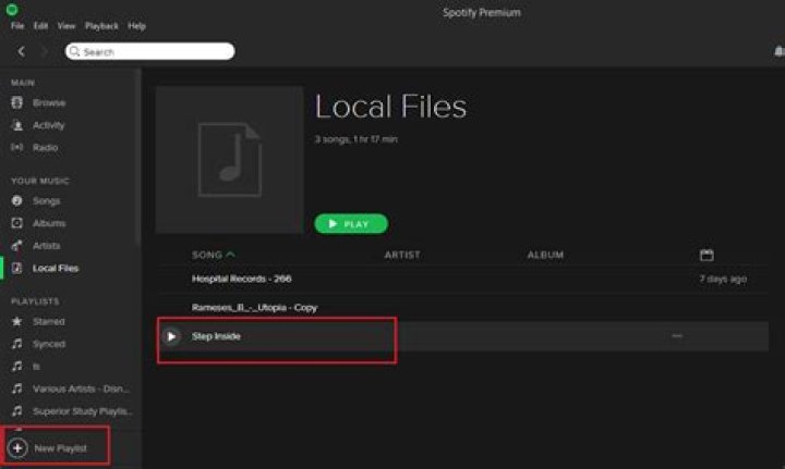How do I add my own music to Spotify Android?
