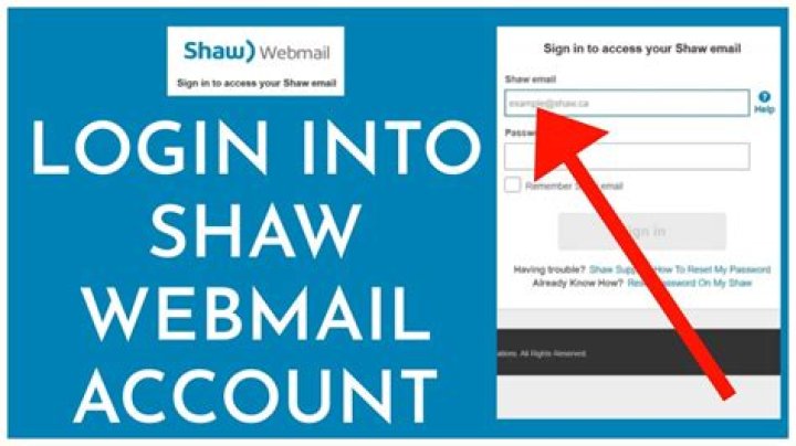 How do I add Shaw webmail to my desktop?