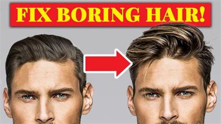 How do I add volume to my flat hair men?