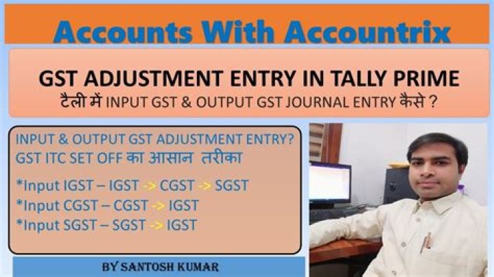How do I adjust GST input?