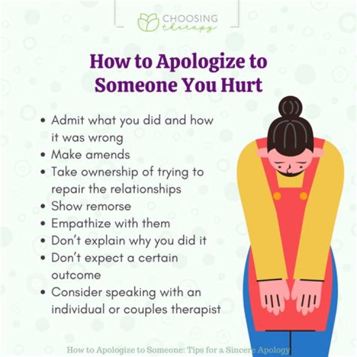 How do I apologize to my mom after crying?