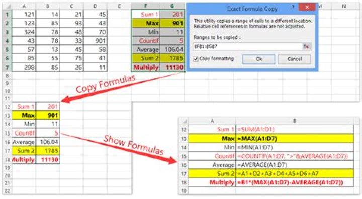 How do I apply a formula in Solidworks?