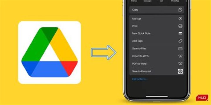 How do I attach a file from Google Drive to iPhone email?