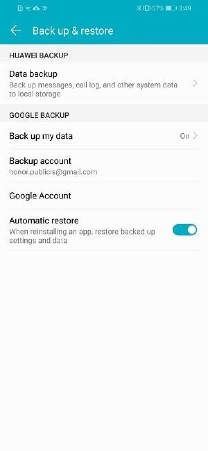 How do I backup my contacts on my Galaxy Note 3?