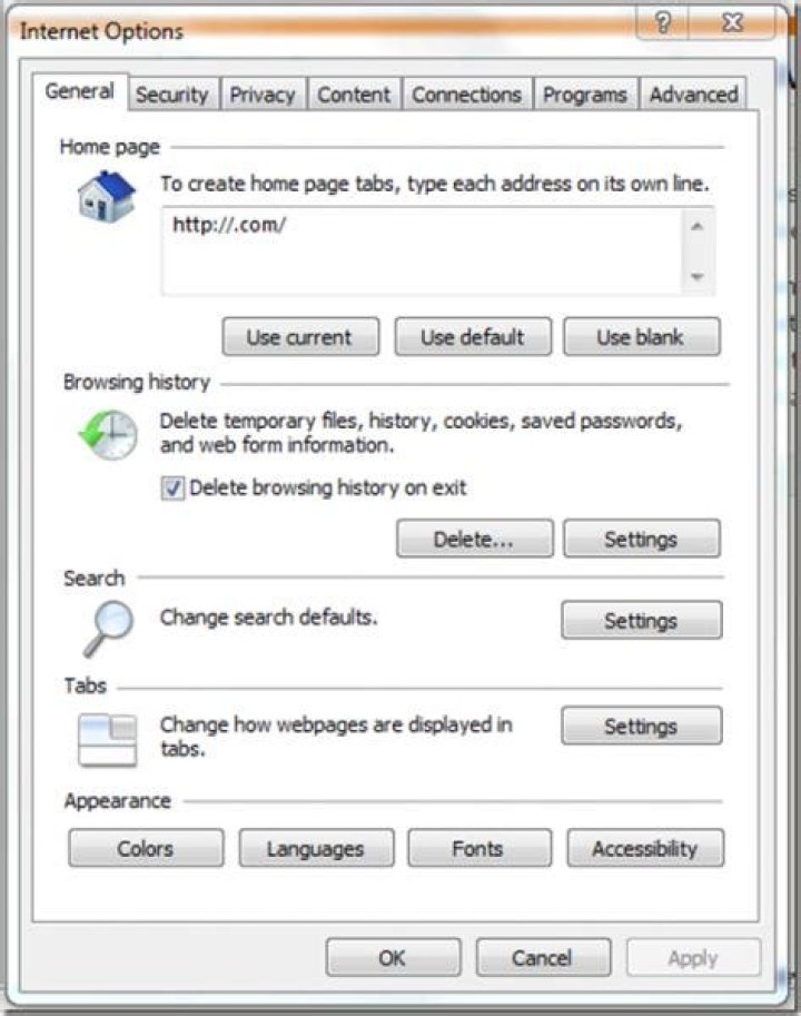 How do I block a website in Internet Explorer without Content Advisor?