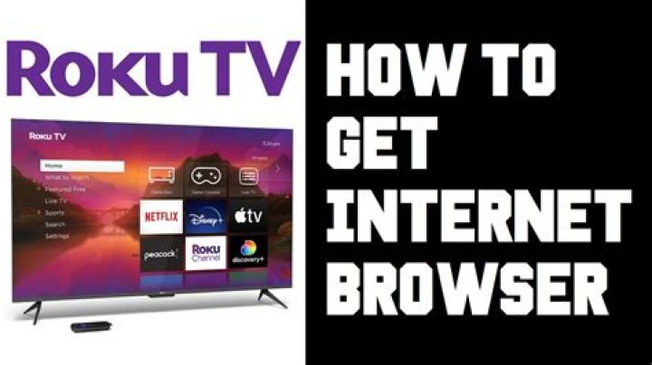 How do I browse the Internet on my Roku Smart TV?