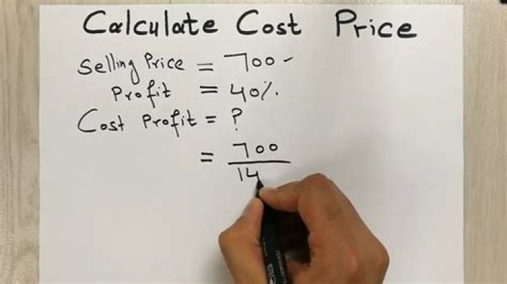 How do I calculate my retail price?