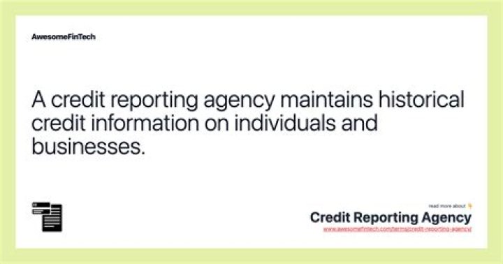 How do I call my credit reporting agency?