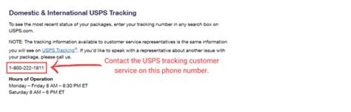 How do I call USPS online?