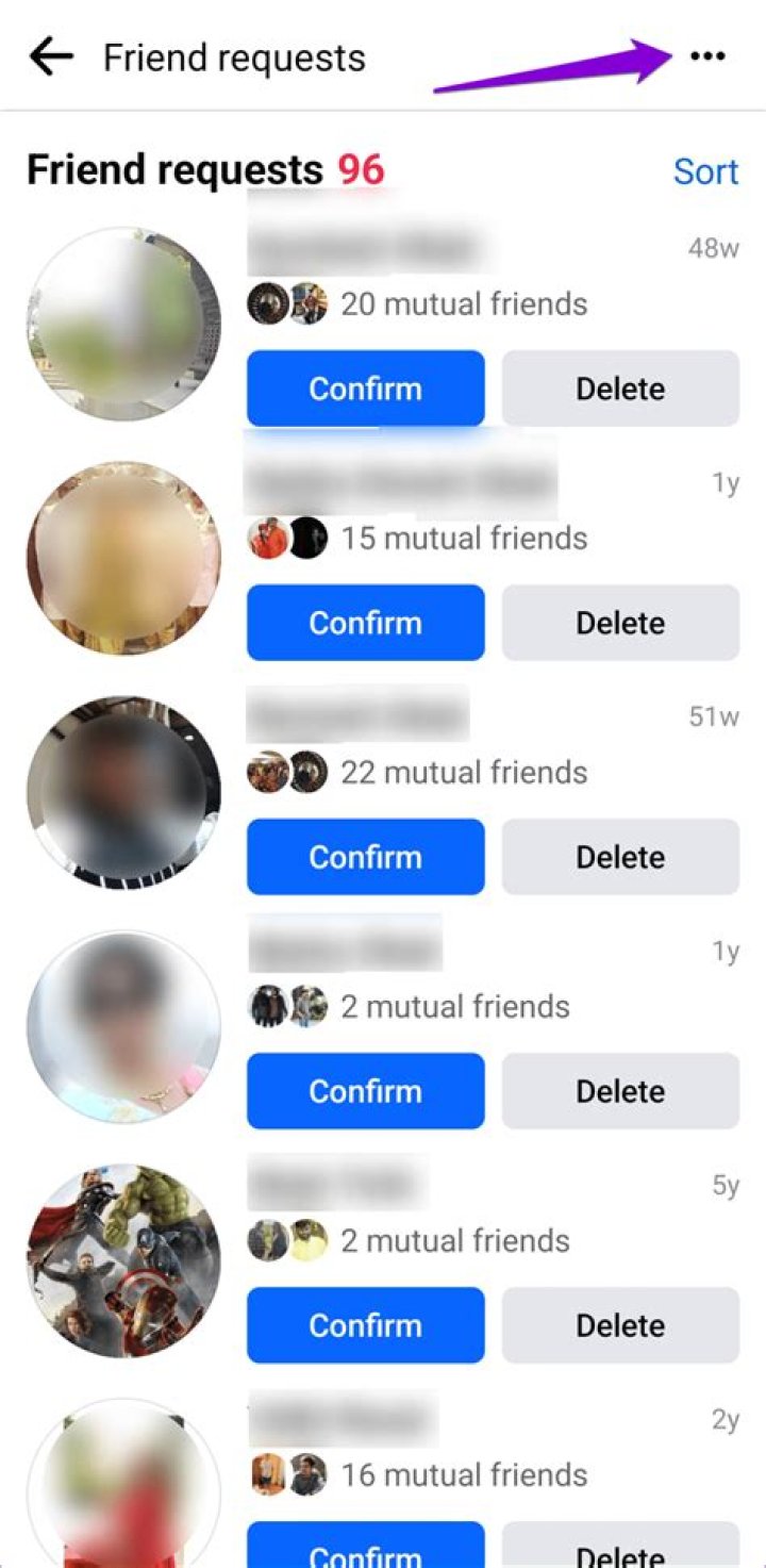How do I cancel all my sent friend requests on Instagram?