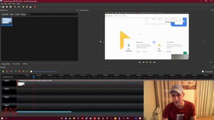 How do I change aspect ratio on OpenShot?
