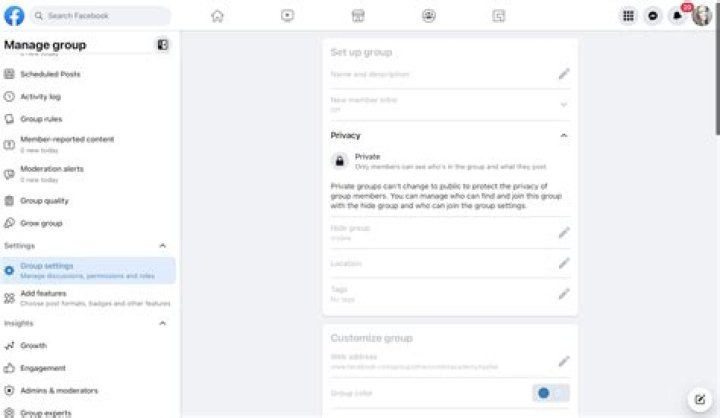 How do I change my Facebook group from closed to open?