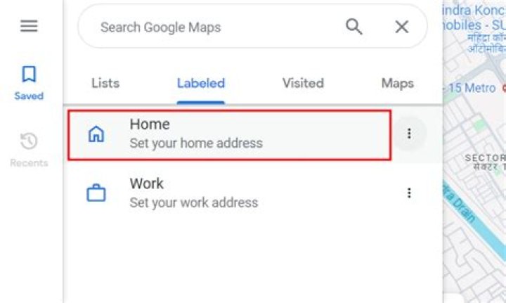 How do I change my home IP address on Google?