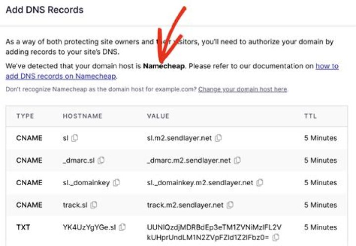 How do I change my main domain in namecheap?