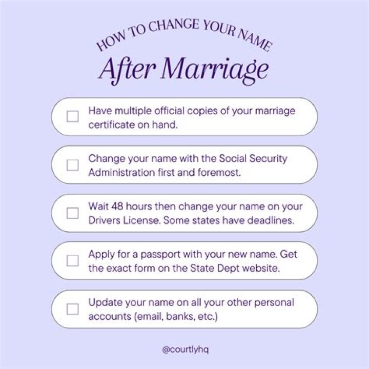 How do I change my name after marriage in Nebraska?