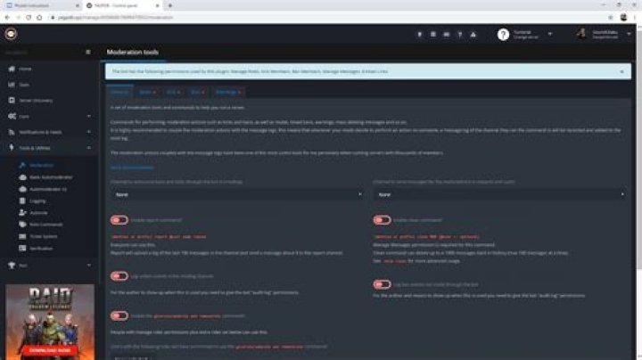 How do I change my Yagpdb XYZ prefix?