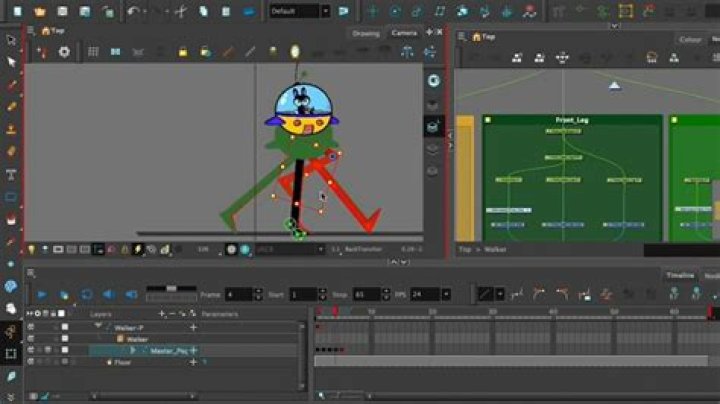 How do I change the color of my harmony on Toon Boom?