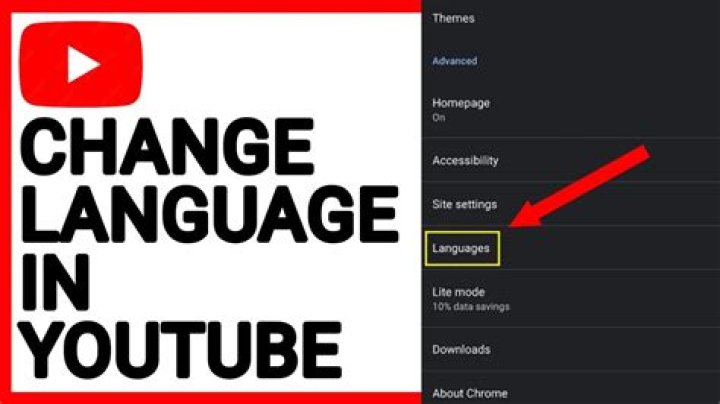 How do I change the language on my video app?