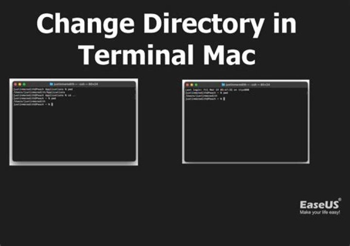 How do I change the path in Mac terminal?