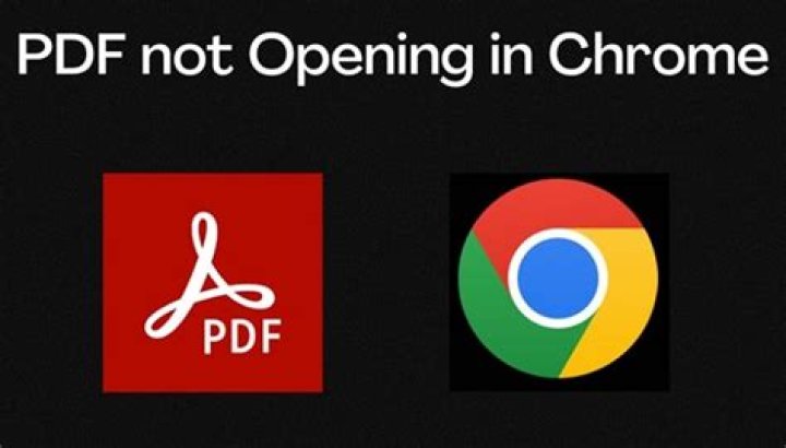How do I change the settings to open a PDF in Chrome?