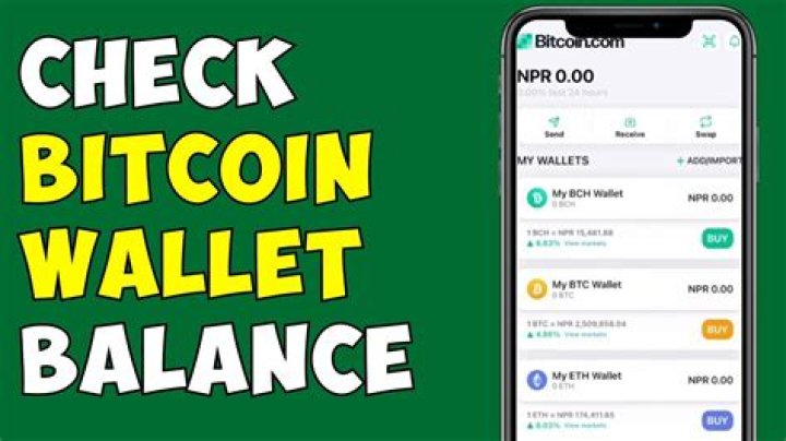 How do I check my bitcoin cash balance?