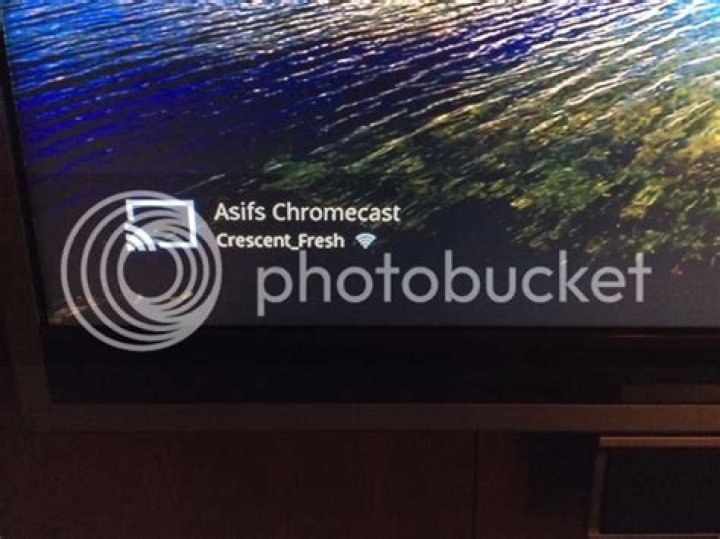 How do I check signal strength on chromecast?