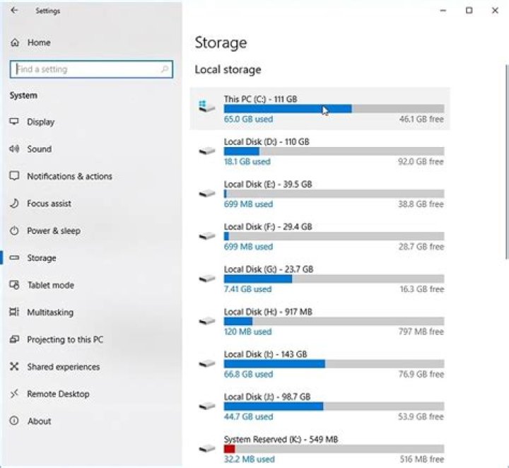 How do I clean my VM disk space?