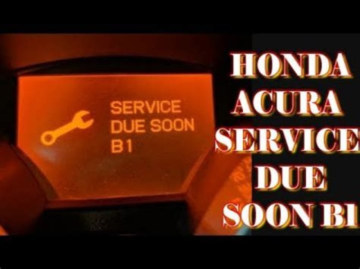 How do I clear service due soon b1?