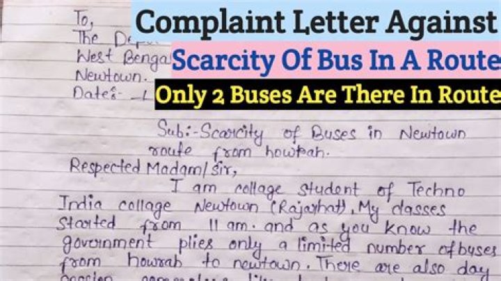 How do I complain about DTC bus?