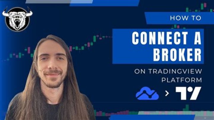 How do I connect broker to TradingView?