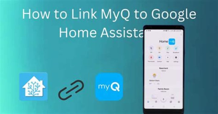 How do I connect Google Assistant to MyQ?