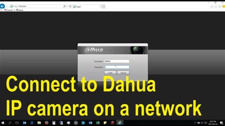 How do I connect my Dahua IP camera to NVR?