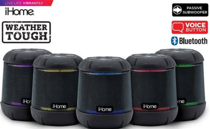 How do I connect my iHome weather tough speaker?