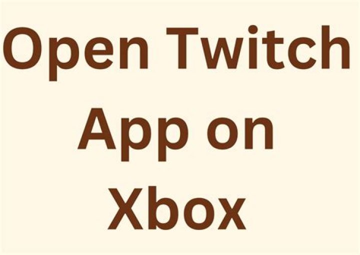 How do I connect my Twitch account to my Xbox one?