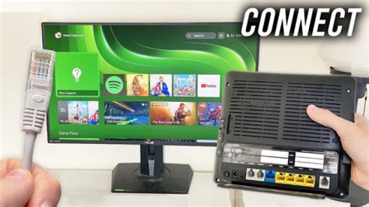 How do I connect my Xbox 360 to wired Internet?