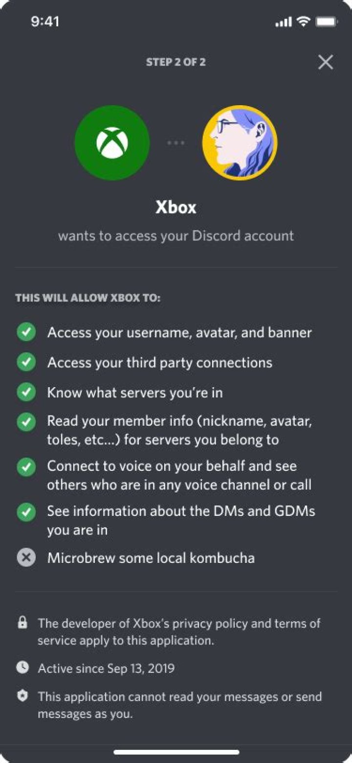 How do I connect my Xbox account to discord?