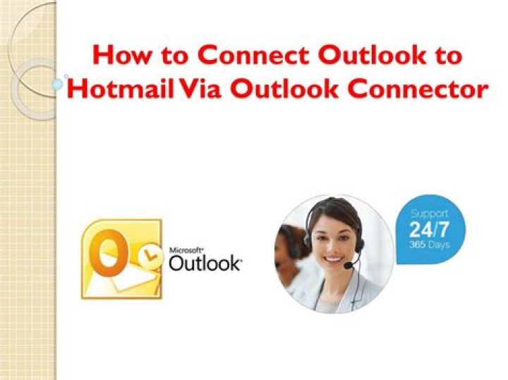 How do I connect Outlook to Hotmail?