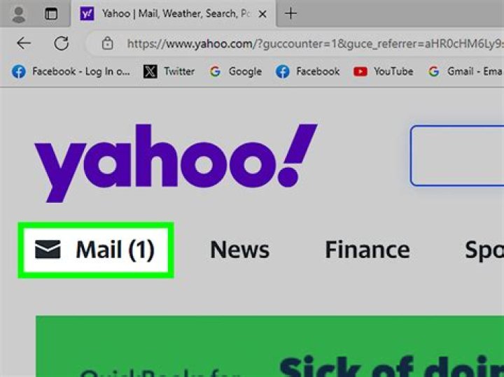 How do I connect Yahoo to Facebook with 2020?