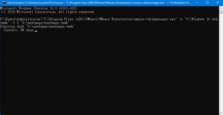 How do I convert multiple VMDK files to one file?
