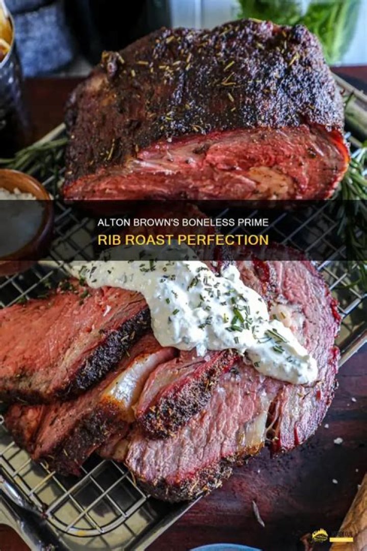 How do I cook Alton Brown prime rib?
