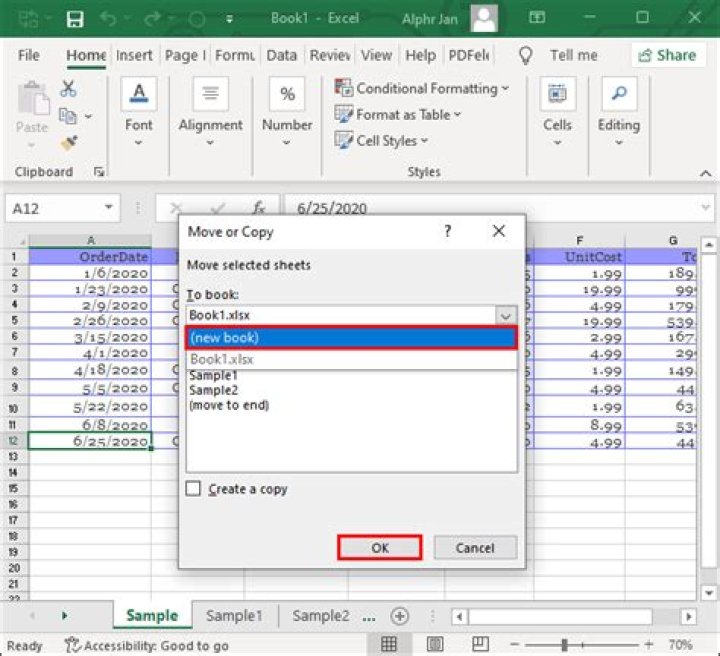 How do I copy all links in tabs?