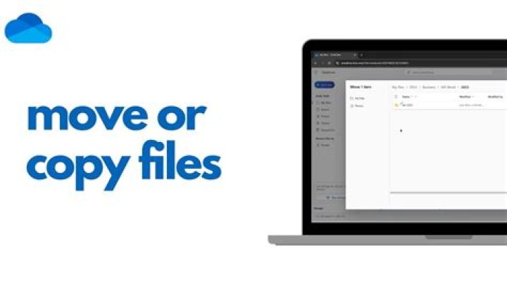 How do I copy files to OneDrive?